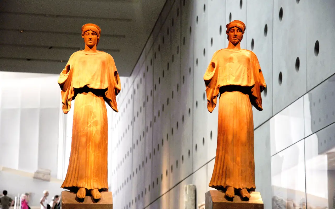Acropolis Museum in Athens, Greece - a modern museum housing thousands of ancient artifacts and sculptures from the Acropolis, offering a glimpse into the rich history and culture of ancient Greece.