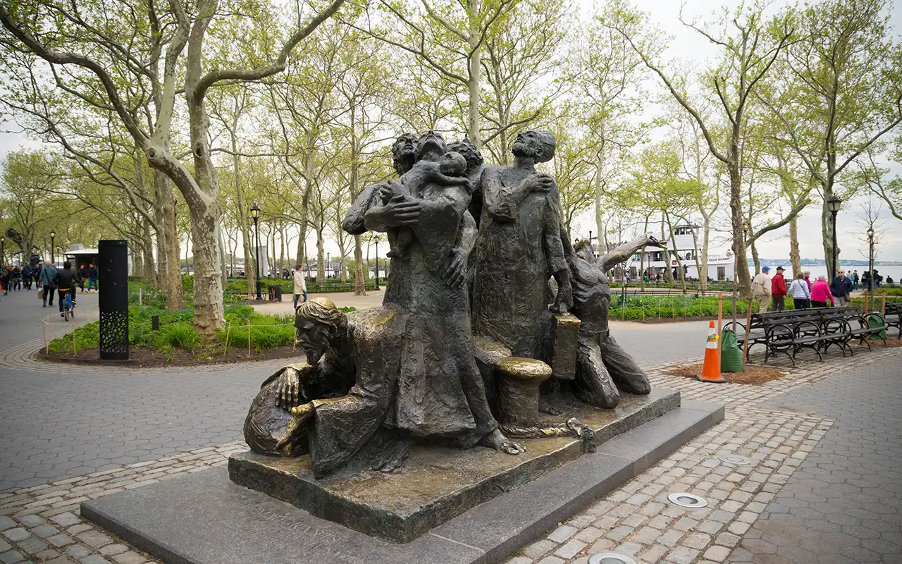 Green Space and Monuments at Battery Park