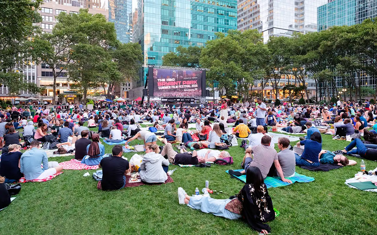 Leisure and Reflection at Bryant Park
