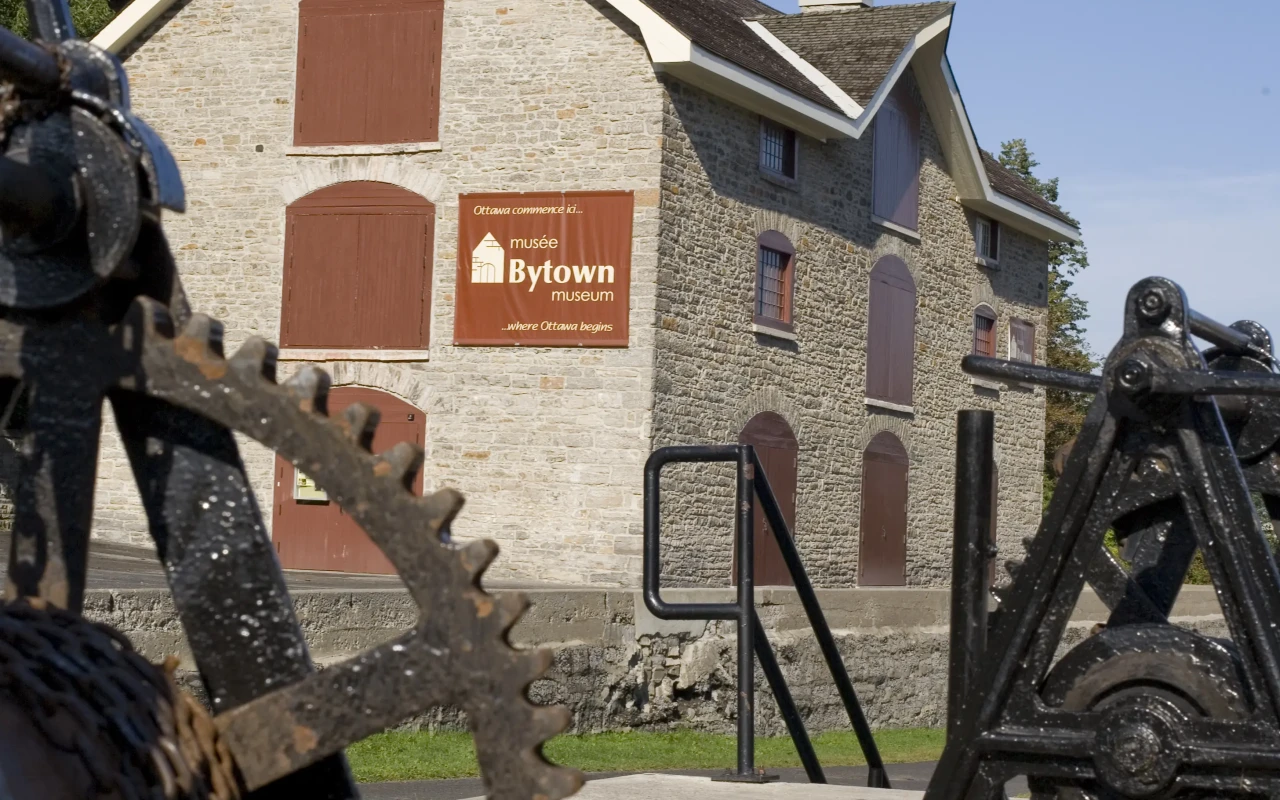 Historical Bytown Museum building, showcasing the rich heritage of Ottawa