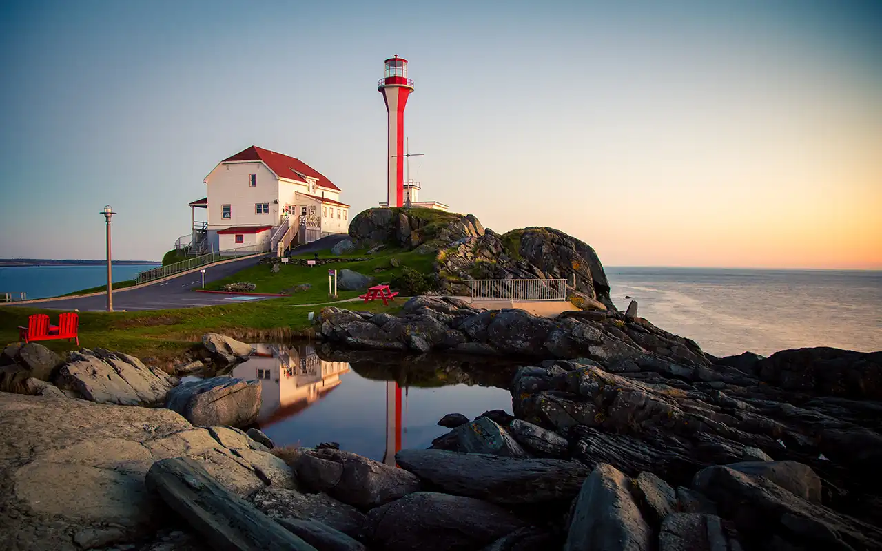 Coastal Views at Cape Forchu Lighthouse