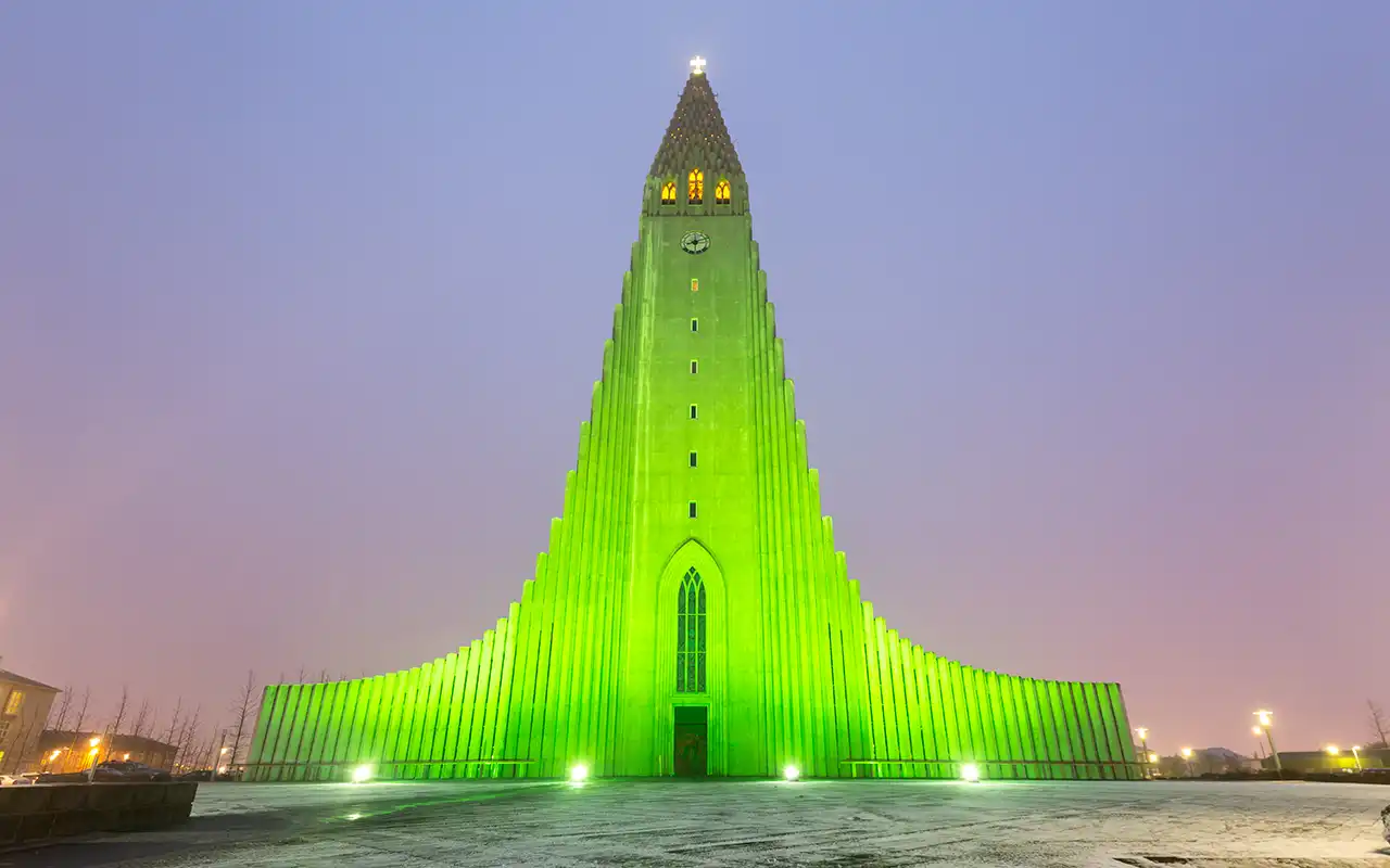 Architectural Grandeur of Reykjavik's Hallgrimskirkja Church