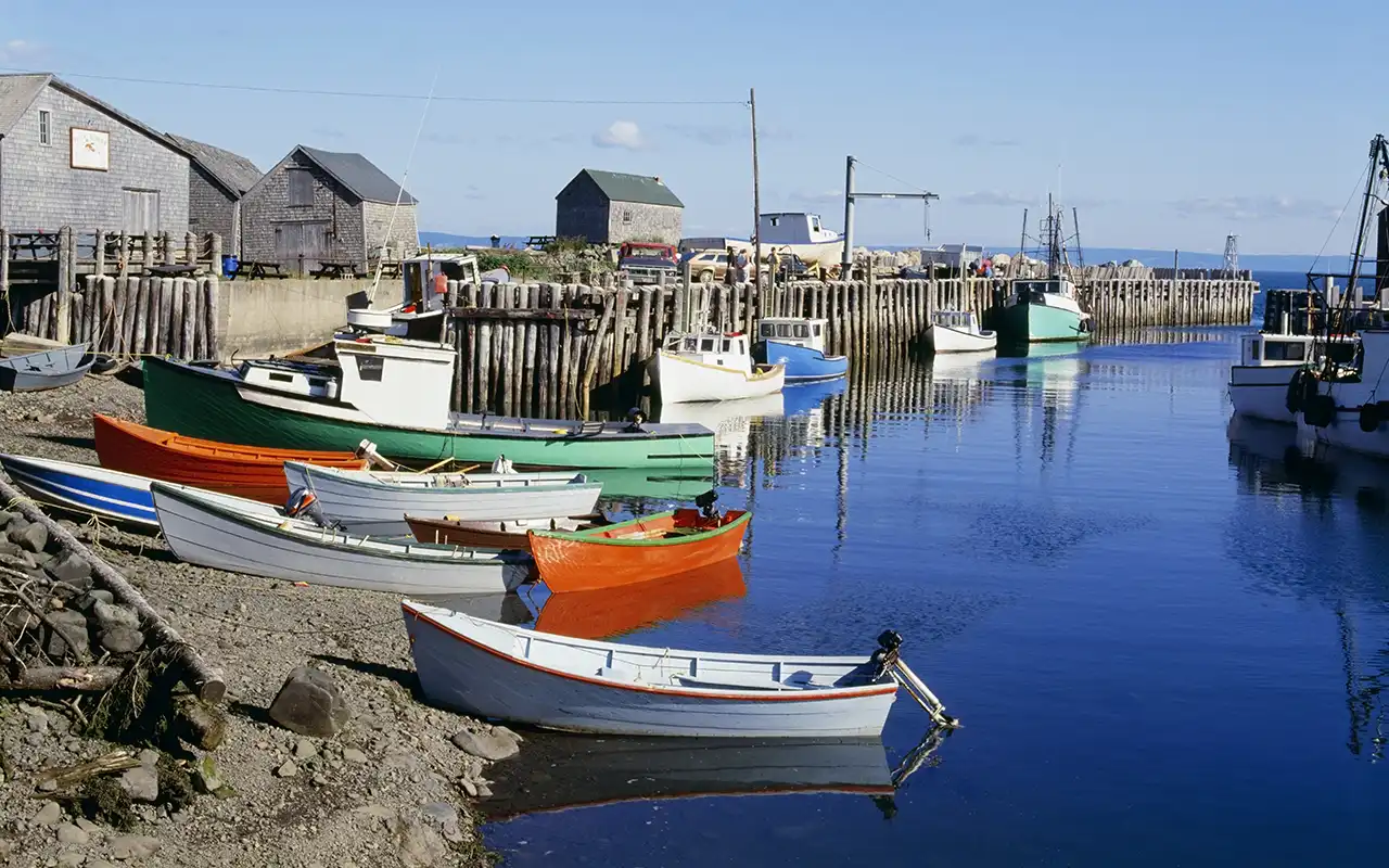 Charming Seaside Village of Halls Harbour