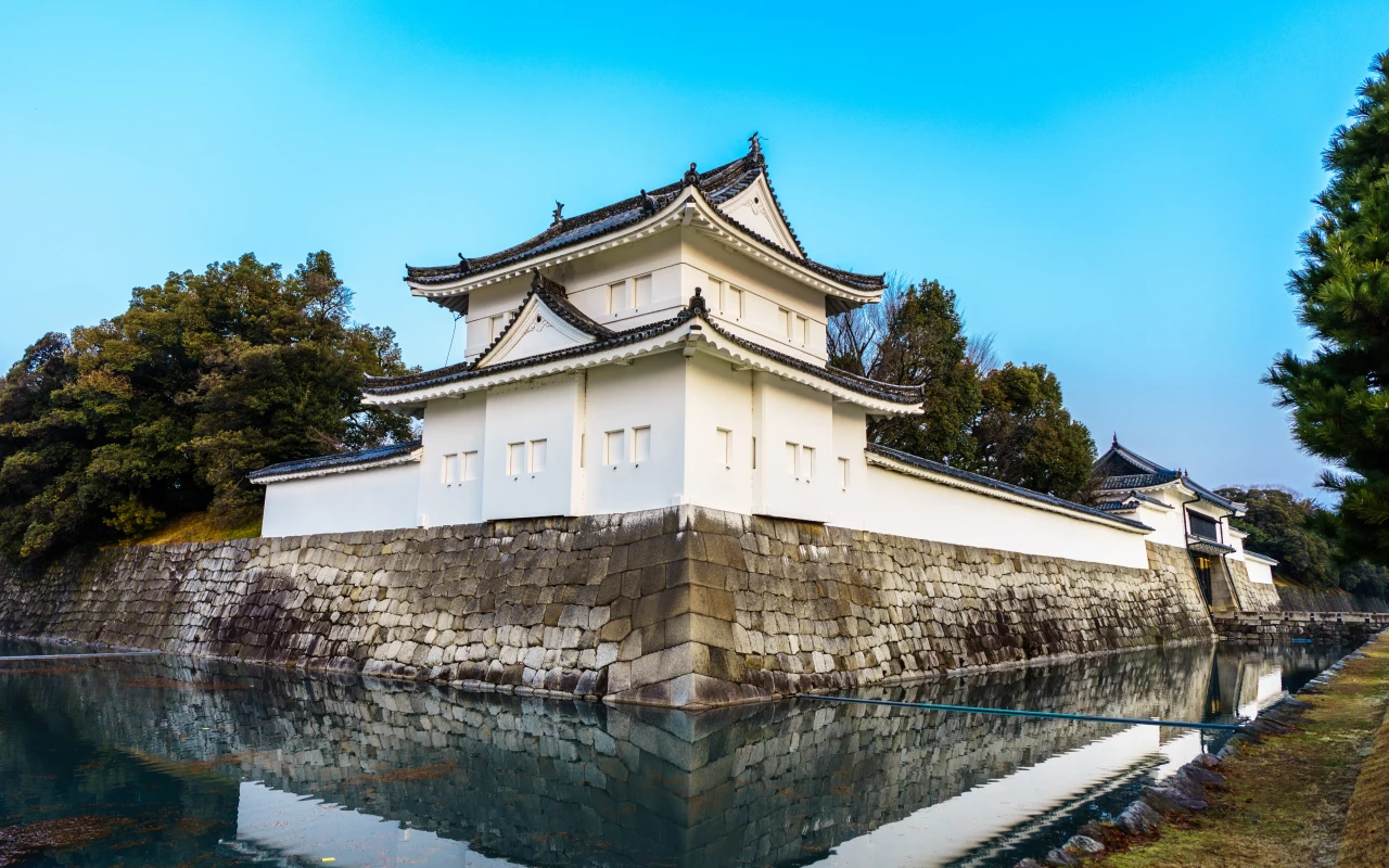 Nijo Castle, a historic Japanese fortress with beautiful gardens and traditional architecture