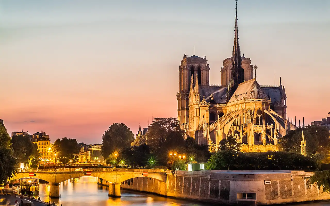 View of Notre Dame de Paris