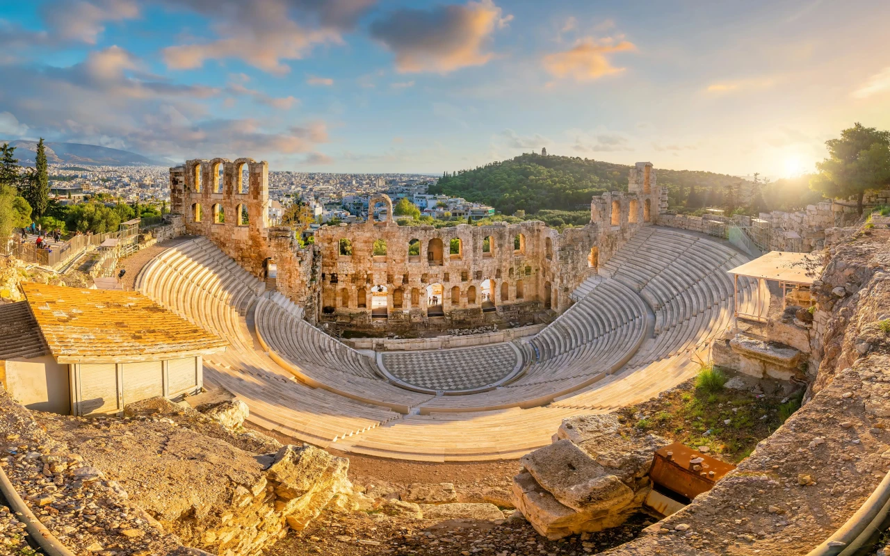Explore the Odeon of Herodes Atticus: A Masterpiece of Ancient Greek Architecture