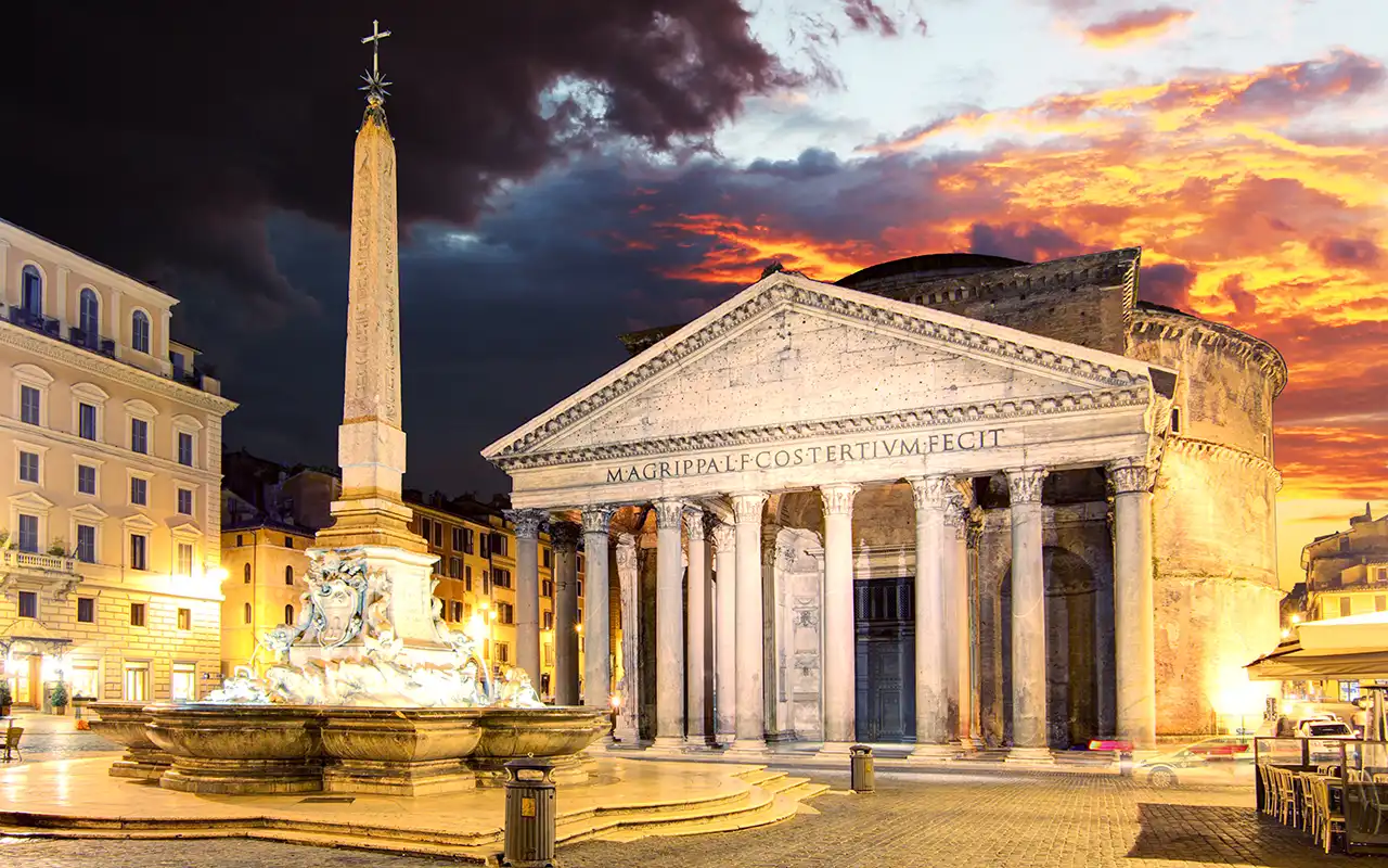 Historic Architecture of The Panthéon in Paris