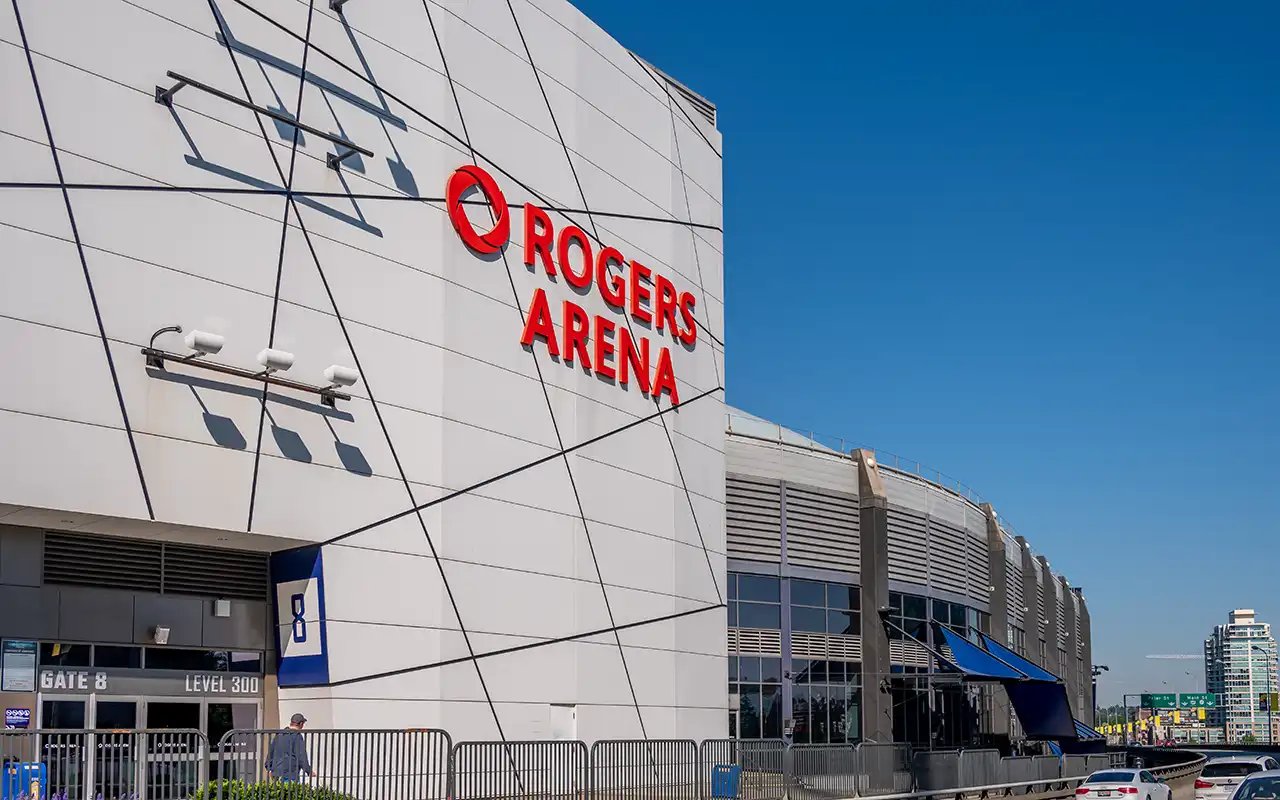 Exciting Hockey Night at Rogers Arena, Vancouver