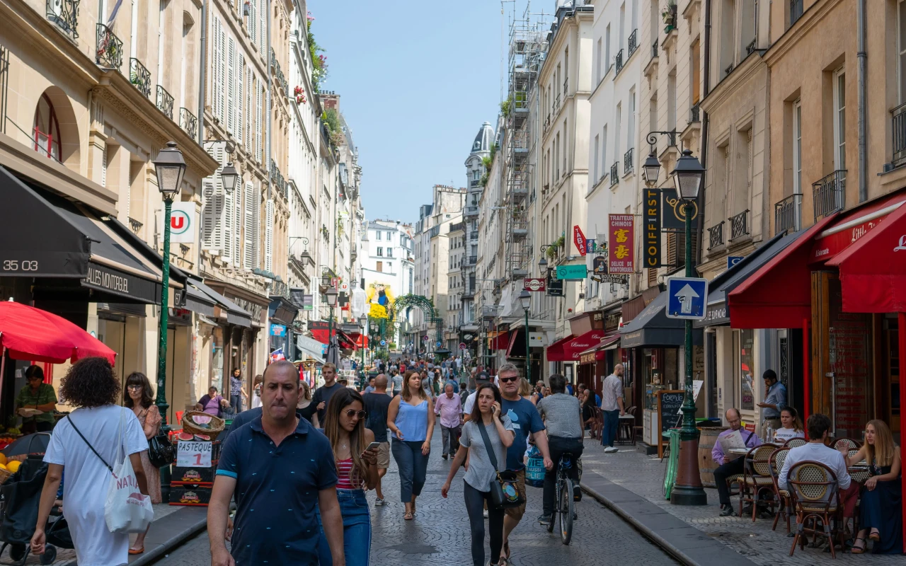 Walk the Rue Montorgueil: A Bustling Market Street in Paris