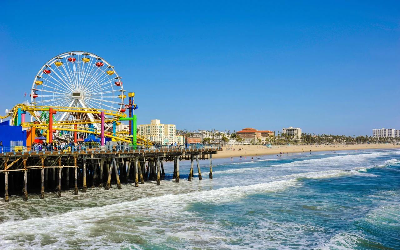 Walk Through the Santa Monica State Beach: A Classic California Experience