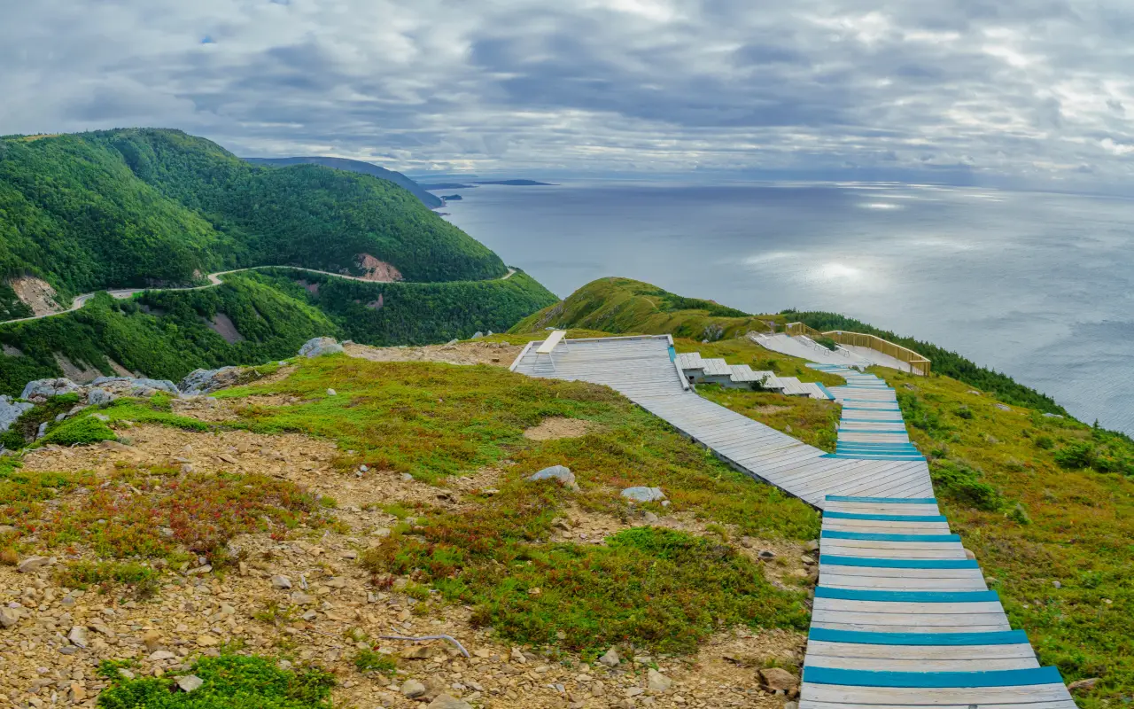 Skyline Trail boardwalk Cape Breton Highlands National Park