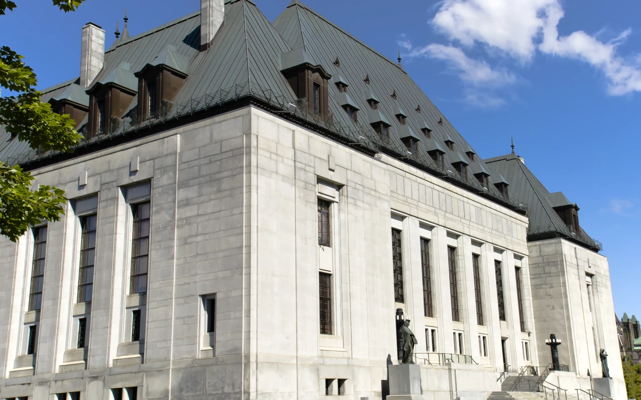 Image showing the majestic Supreme Court of Canada building
