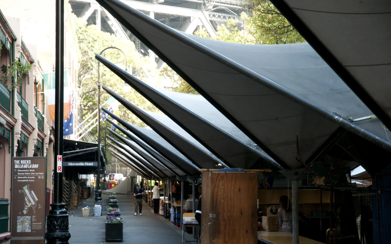 Scenic view of the rugged beauty of 'The Rocks'