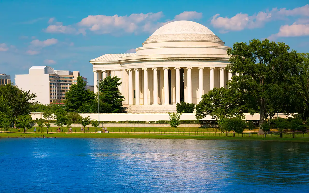 Memorial Beauty of The Jefferson Memorial