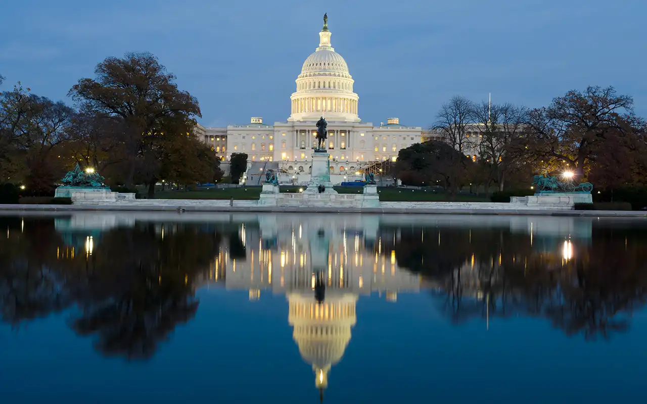Political Landmark of The U.S. Capitol Building