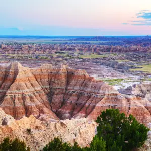 Dramatic Landscapes of Badlands National Park
