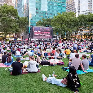 Leisure and Reflection at Bryant Park