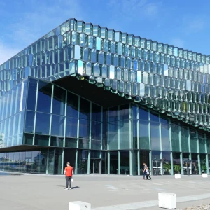 Harpa Concert Hall in Reykjavik