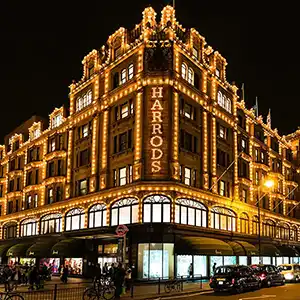 Luxurious Shopping Experience at Harrods, London