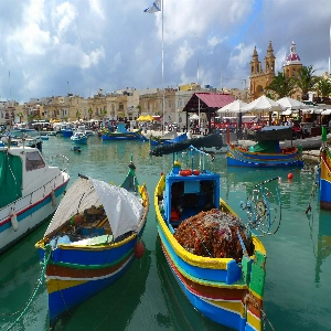 A beautiful view of Malta
