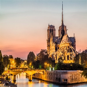 View of Notre Dame de Paris