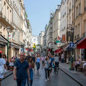Walk the Rue Montorgueil: A Bustling Market Street in Paris