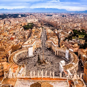 Stunning view of Saint Peter
