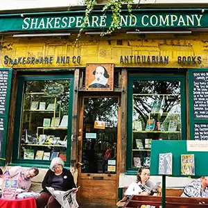 Shakespeare and Company Bookstore