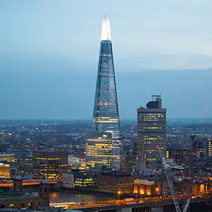 Panoramic Views from The Shard, London