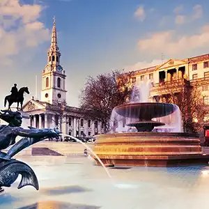 Historic Monument at Trafalgar Square