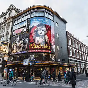 Vibrant Theatre Night at The West End Theatre District