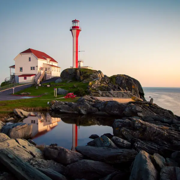 Coastal Views at Cape Forchu Lighthouse