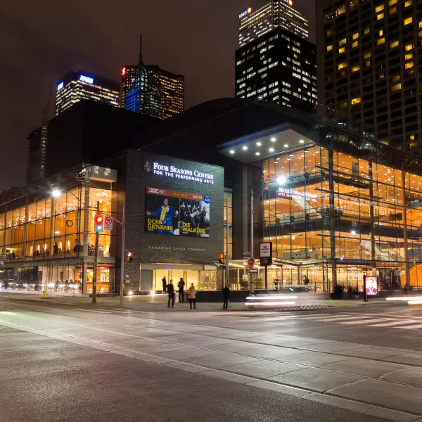 Elegant Performances at the Four Seasons Centre for the Performing Arts