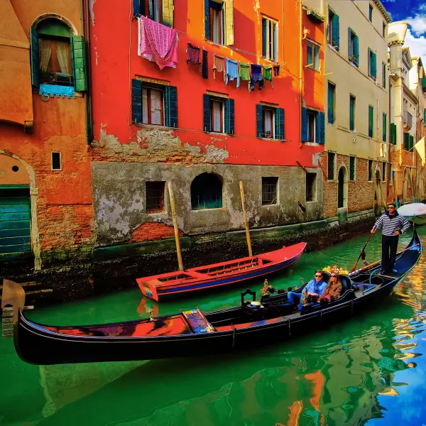 Iconic Vistas of The Grand Canal in Venice