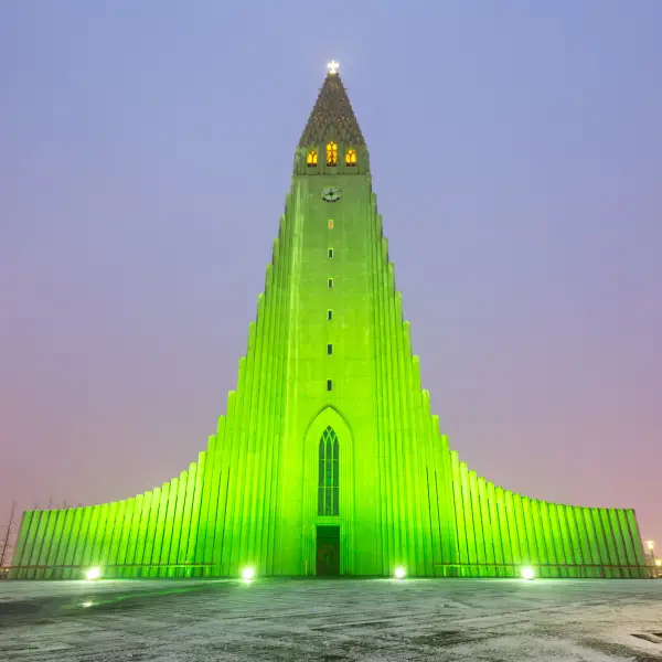 Architectural Grandeur of Reykjavik's Hallgrimskirkja Church