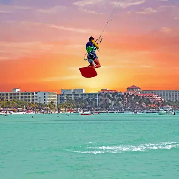 Go Kite Surfing: Experience Thrills on Aruba's Windswept Shores