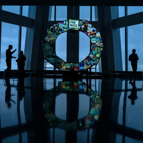 Skyline Panorama from The One World Observatory