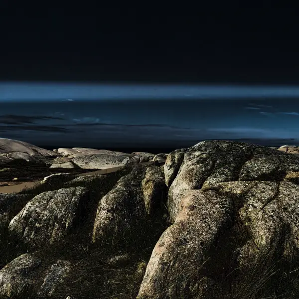 Iconic Peggy's Cove Lighthouse at Sunset