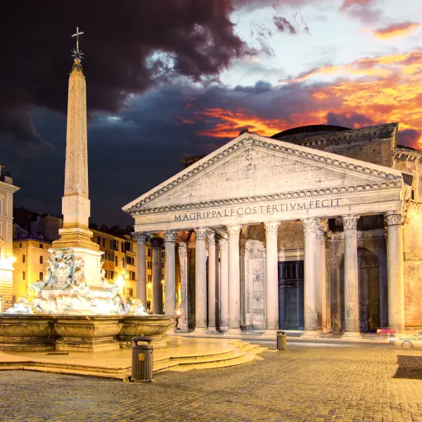 Historic Architecture of The Panthéon in Paris
