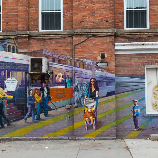 Vibrant Art and Creativity in the Queen West Art and Design District