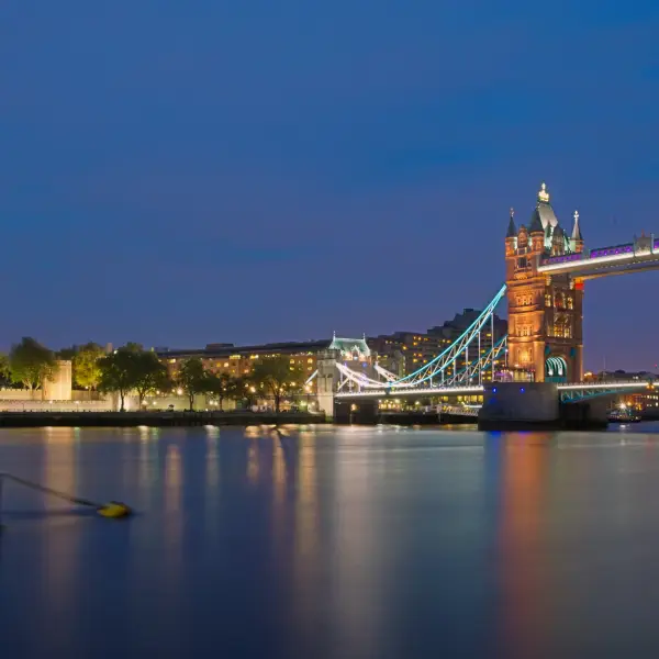 Iconic View of the Tower Bridge in London
