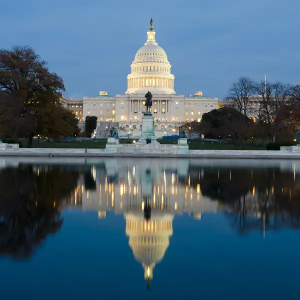 Political Landmark of The U.S. Capitol Building